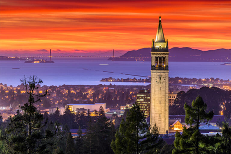 sather tower over the horizon